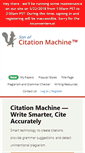 Mobile Screenshot of citationmachine.net